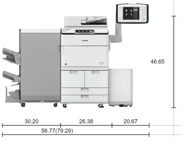 Canon ImageRUNNER ADVANCE DX 8705i (105PPM) [4083C003AA]