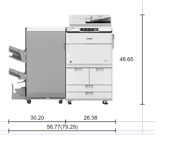 Canon ImageRUNNER ADVANCE DX 8705i (105PPM) [4083C003AA]