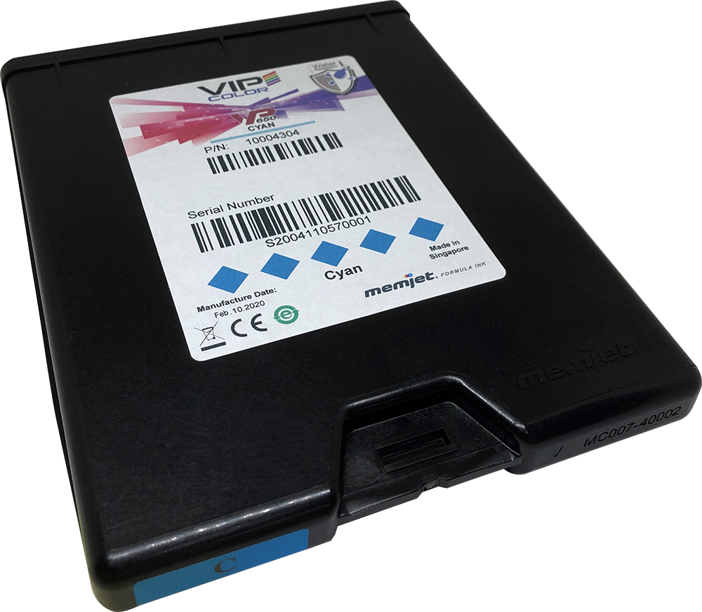 VIPColor VP-650-IS02A CYAN 200ML INK CARTRIDGE (VP550/VP650)