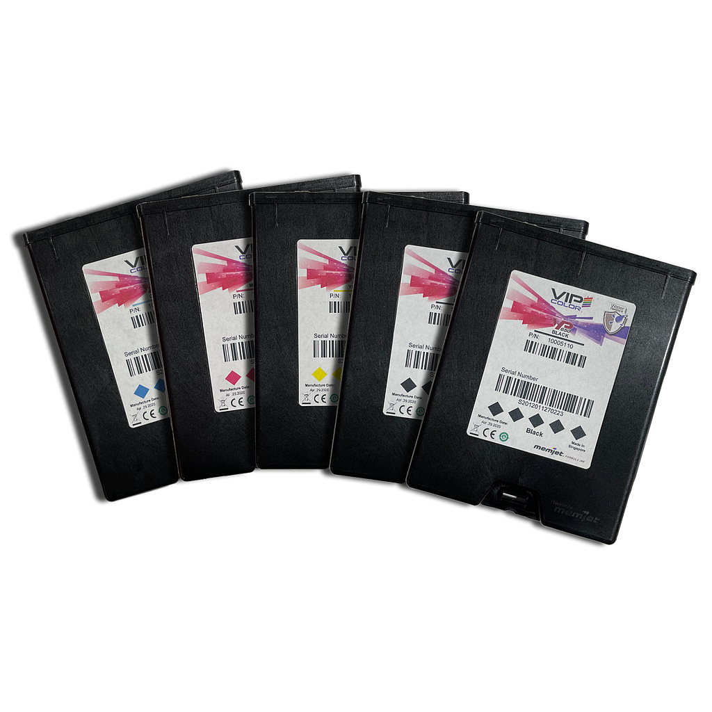 VIPColor VP-650-AS14A COMBO INK PACK (2K, 1C, 1M, 1Y) (VP550/VP650)