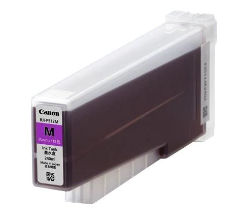 CANON 7634B002AA BJI-P521M MAGENTA INK TANK (240ml) (LX-P5510)