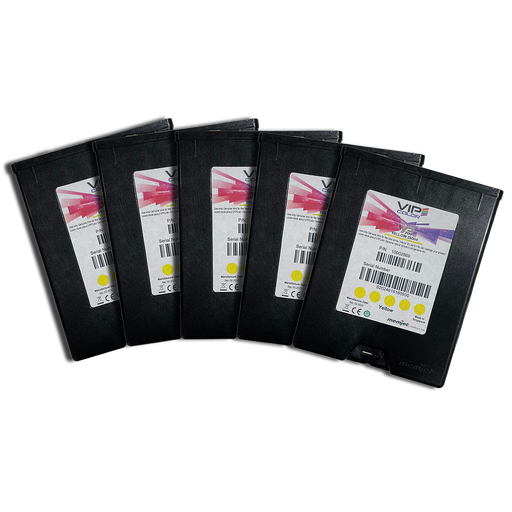 [VP-700-AS11A] VIPColor VP-700-AS11A YELLOW INK(Y) 5 PACK CARTRIDGE (VP610/VP700)