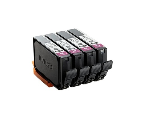 [9042B004AA] CANON 9042B004AA BJI-P321M MAGENTA INK TANK {Pack of 4 Ink Cartridges} (LX-P1300)