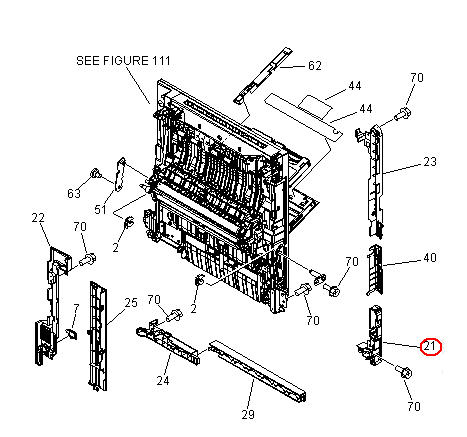 [FE4-3815-000] CANON FE4-3815-000 COVER, RIGHT FRONT (iRA C5560i/DX C5760i SERIES)